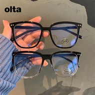OLTA Eyewear Square Spek Korean Fashion Spec Glasses Transparent Spectacles Frame Plastic Cermin Mat