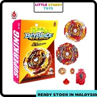 Ready Stock !!! Beyblade Burst SuperKing Booster B-172 World Spriggan.U' 2B B172(2 Side)
