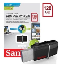 SanDisk 32G $88 128GB $158 OTG Ultra Dual Micro USB 3.0 Flash Drive SDDD2