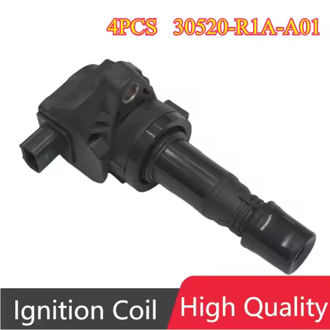 4Pcs 30520-R1A-A01 30520R1AA01 099700181 UF672 Ignition Coil For Honda Civic 1.8L 2012-2015 HR-V 16-