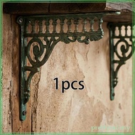 [PrettyiadaMY] Decorative Iron Triangle Wall Shelf Bracket Retro Roman Column Design for Garden Yard