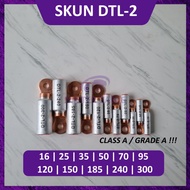 Skun DTL-2 Bimetal 16 25 35 50 70 95 120 150 185 240 300 mm AL-CU Scun Kabel Aluminium Tembaga Cable