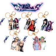 1pc AESPA GIRLS Acrylic Key Chain KARINA NINGNING WINTER GISELLE Key Ring Hanging Up YM
