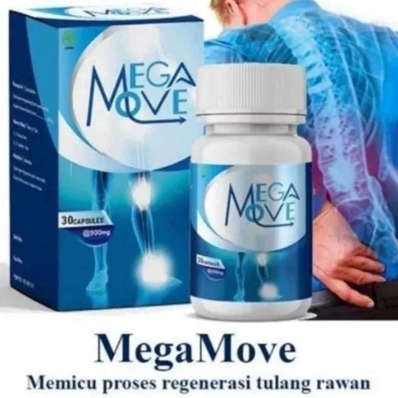 MEGAMOVE ® MegaMove Original Obat Sendi | MegaMove Asli Obat Syaraf Kejepit/ Nyeri Tulang Persendian