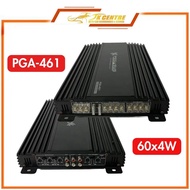 Pegasus 4 Channel Amplifier 60x4W  PGA-461 Class AB Car Amp