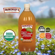 FAIRCHILD'S - Fairchild's 美國有機濃縮蘋果醋 (無加水稀釋) (946ml)