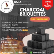 Briket arang kayu, briket Barbeque 