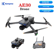 【kempmo】AE30 Professional Drone with High-Definition LCD Screen-Controlled Gimbal Long-Range GPS Int
