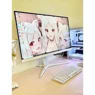 AOC White IPS Curved Gaming Monitor2K Pink screen computer27/32Inch Q27G2S/D
