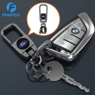 FFAOTIO Car Keychain Key Holder Car Accessories For Ford Ranger Everest Territory Fiesta Raptor