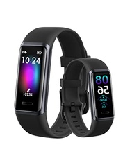 DOOGEE Fitness Tracker 1.05" AMOLED Screen, Fitness Watch with Alexa, 5ATM Waterproof, 24/7 Activity