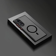 Magnetic Phone Case for OPPO A5Pro A58 A78 A18 A38 A17 A16 A59 A96 A1Pro 4G 5G Hard Case Protective 