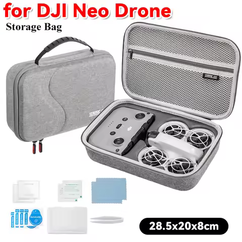Portable Case for dji Neo Drone Waterproof Protective Bag Dustproof Case Storage Box for dji RC Smar