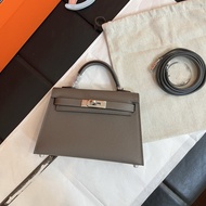 [Zivy Boutique] High-Quality Imported epsom Leather Handbag High-End Fashionable Simple Not Fashiona