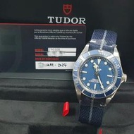 TUDOR帝舵 2024/05全新未使用 BB58系列 79030B 藍色面盤 帆布錶帶 錶徑39mm 二手L710