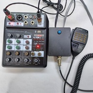 PTT BOX RADIO ALINCO DR 135 PAKET PTT DAN MIXER