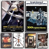 Poster Kanvas 2001: A Space Odyssey - Seni Dinding moden untuk Hiasan Bilik Tinggal