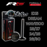 FRC RACING VALVE 1 SET 2PCS FOR EX5 DREAM WAVE100 23/27 24/28 26/30
