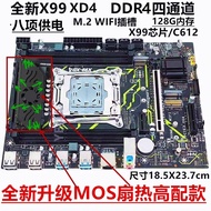 10.13 f Angxun X99XD3XD4 Premium MOS Cooling Motherboard DDR3 4 Service M.2 Solid State C612 Origina