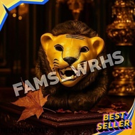 Tiger Mask for Adults and Children Brown and White Children's Toys Af 1