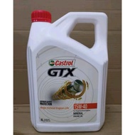 3413671 Castrol GTX 15W40 SN/CF Engine Oil (4 liter) for Petrol & Diesel Cars