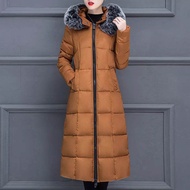 JAKET WANITA JUBAH MUSIM DINGIN/JAKET HANGAT STYLE KOREA MUSIM SALJU/JAKET TERBARU WINTER BERBULU TE