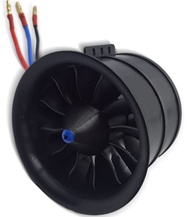 DD 90mm EDF 12 Blades Ducted Fan with 1450KV RC Brushless Motor Balance Tested for EDF 6S RC Jet Air