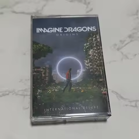 Imagine Dragons Origins Deluxe Cassette Tape Alternative Rock Music with Lyric Book for Rock Fans an