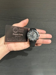 ✅香港行貨 不反光玻璃 碳纖維錶面 星期日曆顯示 7750機芯 自動機械錶 FORTIS B-42 BLACK CHRONOGRAPH 638.28.71.L01
