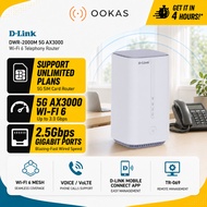 D-Link Wifi 6 Wireless 5G SIM Modem Router | DWR-X2000 / DWR-2000M | 5G Broadband up to 7Gbps