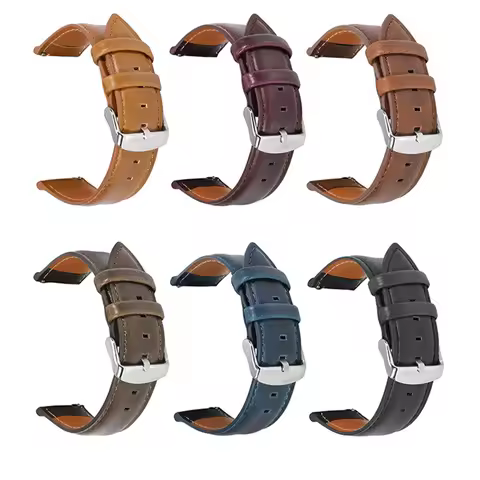 20mm 22mm Leather Strap For Huawei Watch GT 3 42mm 46mm/GT Runner/GT 2 Pro/GT 3 Pro Bracelet for Hua
