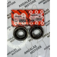 FAG Bearing 6205 C4 Fag - 6304 C4 Fag Bearing Laher Klaker Set Crankshaft Yamaha RX King RXZ