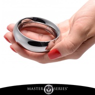 Master Series Stainless Steel Cock Ring (2.25 Inches) - ADULT SEX TOYS &amp; LUBRICANTS
