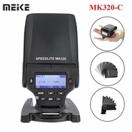 Meike MK-320 5600K TTL Flash Speedlite HSS Master &amp; Slave MK-320C GN32 for Canon EOS 5D Mark II III 6D 7D II DSLR Camera