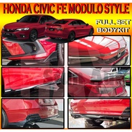 HONDA CIVIC FE 2022 11th GEN MDL STYLE FULLSET BODYKIT (MDL) SKIRT LIP FOR CIVIC FE NEW CIVIC MDL ST