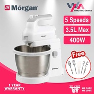 MORGAN 400W 5 SPEEDS STAND MIXER MSM-NC400HM w AUTO ROTATION BOWL