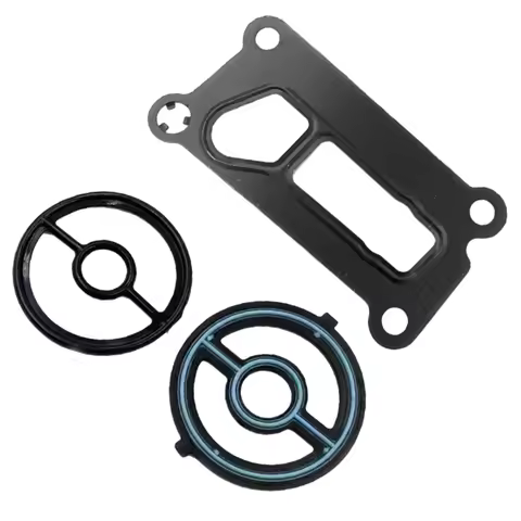 Engine Oil Cooler Seal Gasket For Mazda LF02-14-700 LF8X-14-702 LF02-14-342 Oil Cooler Seal Gasket E