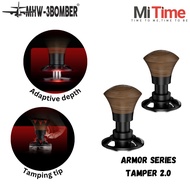 MHW-3BOMBER - Armor Series Coffee Tamper 58.35mm Spring Tamper Espresso Coffee Tamper
