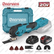 DAGMARA 20V Cordless Oscillating Tool Kit Multi-Tool with Blades, Sand Paper, Battery and Charger In