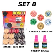 ASHWIN Carrom Set Men Export Quality Super King | Bosco | Champion | Super Deluxe | French Biji Carr