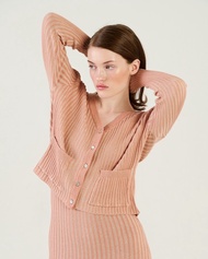 Knitters & others - KARMEN Ribbed Knit Cardigan