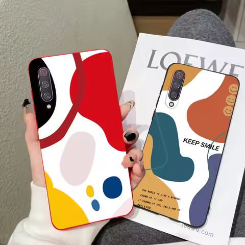 For Xiaomi Mi 9 Lite Case Mi 9 SE Silicone Back Cover Fashion Cases For Xiaomi Mi 9 Mi9 9SE Mi9lite 