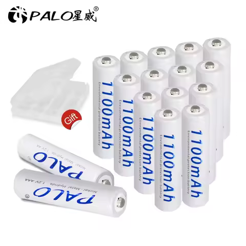 2-16pcs AAA 1100mAh NI-MH rechargeable AAA battery AAA 3A ni mh nimh 1.2V 1.2volt original high capa