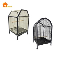 [Nanaaaa] Bird Cage, Parrot Stand, Cage, Parrot Nest, Bird Feeding Station, Cage, Bird House for Pigeons, Budgies, Macaws, Accessories