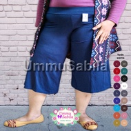 Celana Kulot Pendek Super Jumbo XXXL Bigsize Muat BB 120 Kg/Celana Kerja Wanita/Celana Pendek Wanita