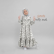 GAMIS ANAK MIX RUMBAI CANTIK SAVINA MAXY KIDS UNTUK USIA 4 sampai 12 TAHUN GAMIS ANAK TERBARU