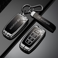 3\4 Buttons Car Key Cover Case Holder For Hyundai Genesis Coupe IX35 Sonata 8 I30 Solaris HB20 Velos