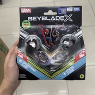 (現貨) 爆旋陀螺 BEYLADE X Marvel Double Starter Spider-Man BX-00  Venom 毒魔 蜘蛛俠 兩個裝陀螺| 爆旋陀螺對戰盤 陀螺代購