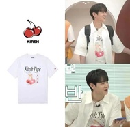 Mizuno Palm Angels lulu Tea Mao Korean trendy brand counter genuine kirsh cherry short-sleeved star with the same cherry print T-shirt