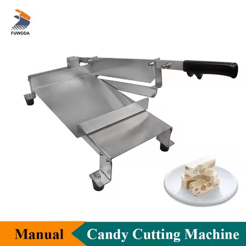 Commercial Manual Candy Cutter Nougat Fudge Hard Soft Candy Sweets Rice Cake Cutting Machine 30cm 40